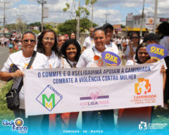 3ª Caminhada em combate à violência contra a mulher
